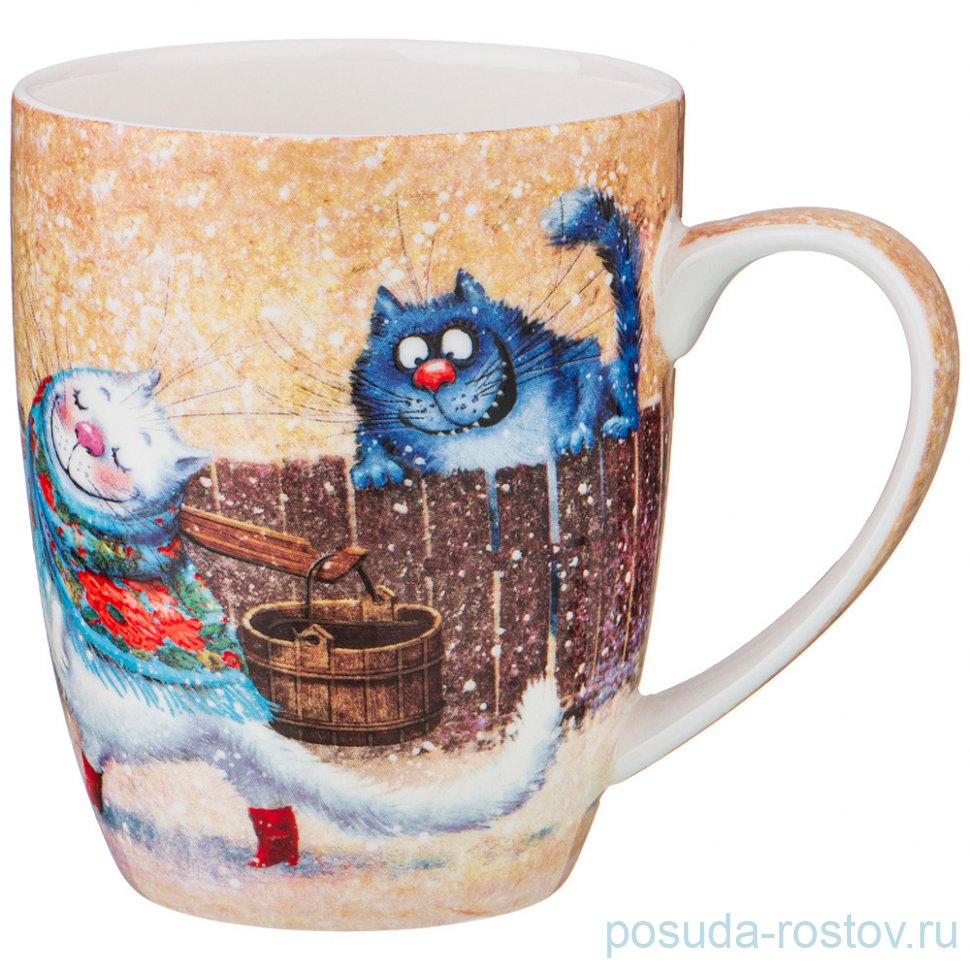 Кружка 380 мл "Горячий поцелуй" / 224403