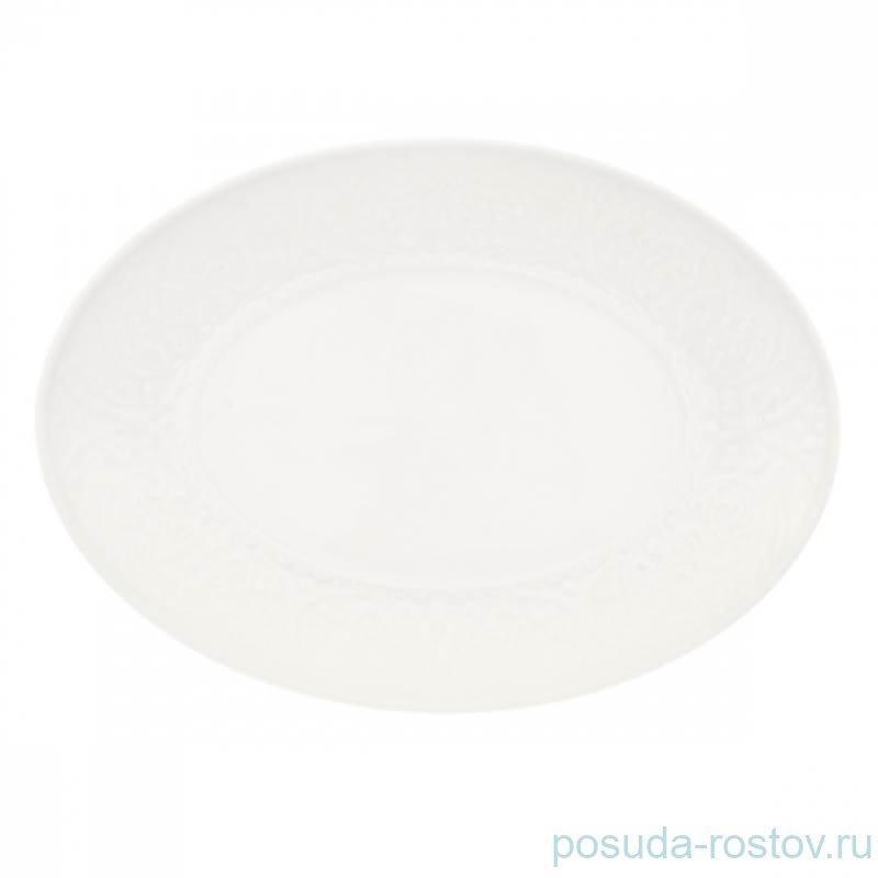 Блюдо 31 см овальное "Орнамент /Без декора" / 208016 Блюдо 31 см овальное "Орнамент /Без декора" / 208016