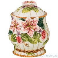 Банка для сыпучих продуктов 15,5 см &quot;Лилия&quot; / 210530