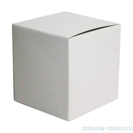 Банка 11 х 11 х 14 см белая Чай &quot;CRYSTAL&quot; / 256890