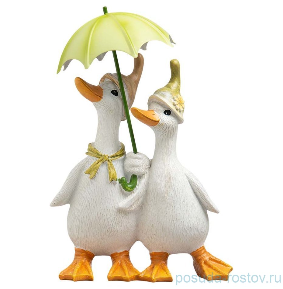 Статуэтка 15 х 10 х 21,5 см "Утки под зонтиком" / 378375