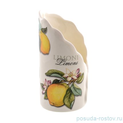 Подставка для стаканчиков 20 см &quot;Artigianato ceramico /Лимоны&quot; / 156807