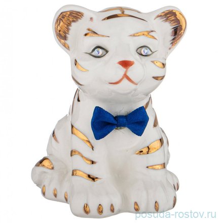 Фигурка 7,5 х 4,5 х 6,5 см &quot;Тигренок в синей бабочке&quot; / 269584