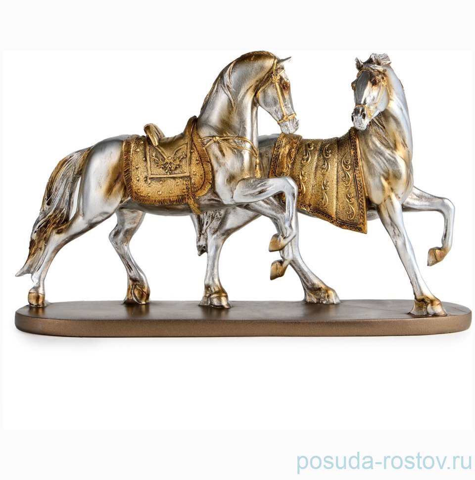 Фигурка 29 х 10 х 17,8 см "Лошади"  / 379501