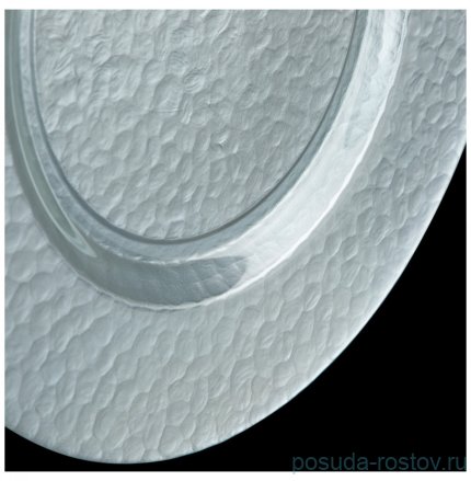 Блюдо 32 см круглое /серебро (6шт.) / 271956