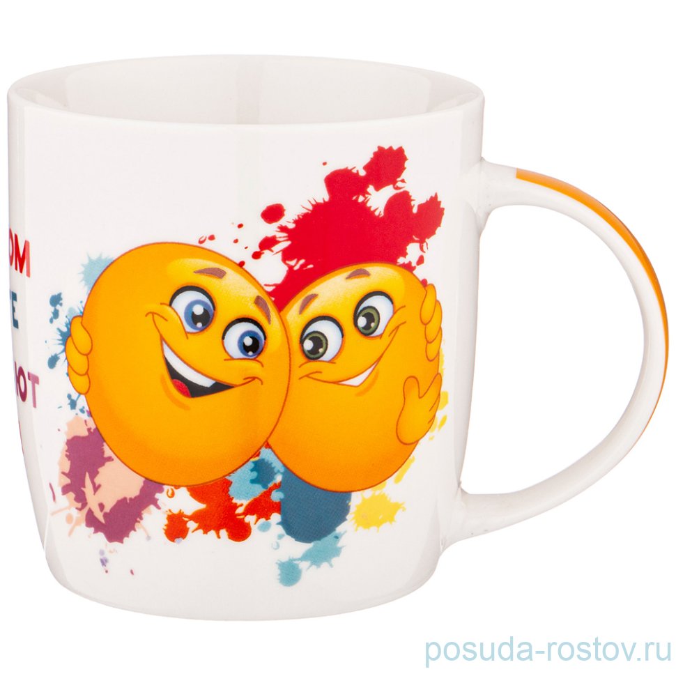 Кружка 380 мл "Смайл" / 213445