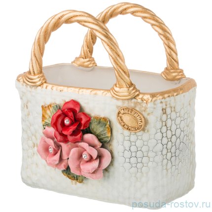 Корзинка 25 х 16 х 26 см &quot;Цветы&quot; / 209555