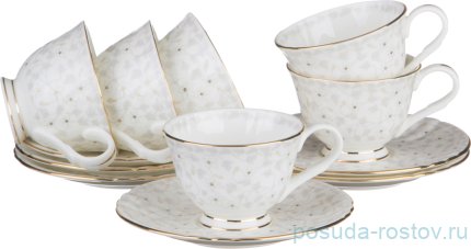 Набор кофейных пар 120 мл 6 шт &quot;вивьен&quot; / 189142