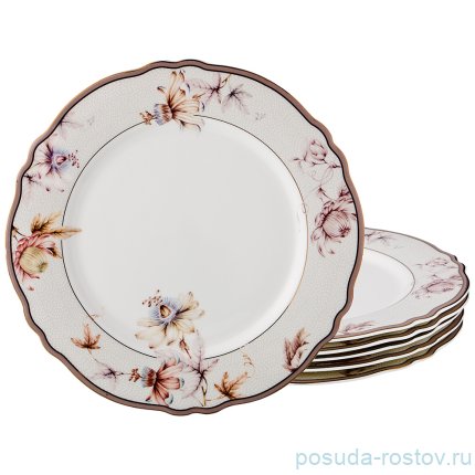 Набор тарелок 27 см 6 шт &quot;Невинное утро&quot; / 189295