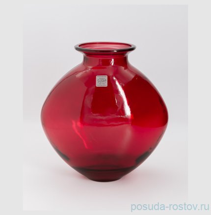 Ваза для цветов 26 см рубиновый &quot;Neon&quot; / 323158