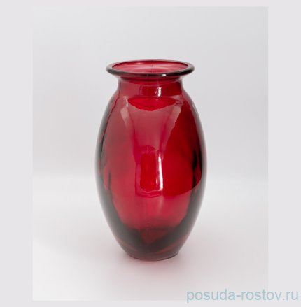 Ваза для цветов 26 см рубиновый &quot;Neon&quot; / 323158