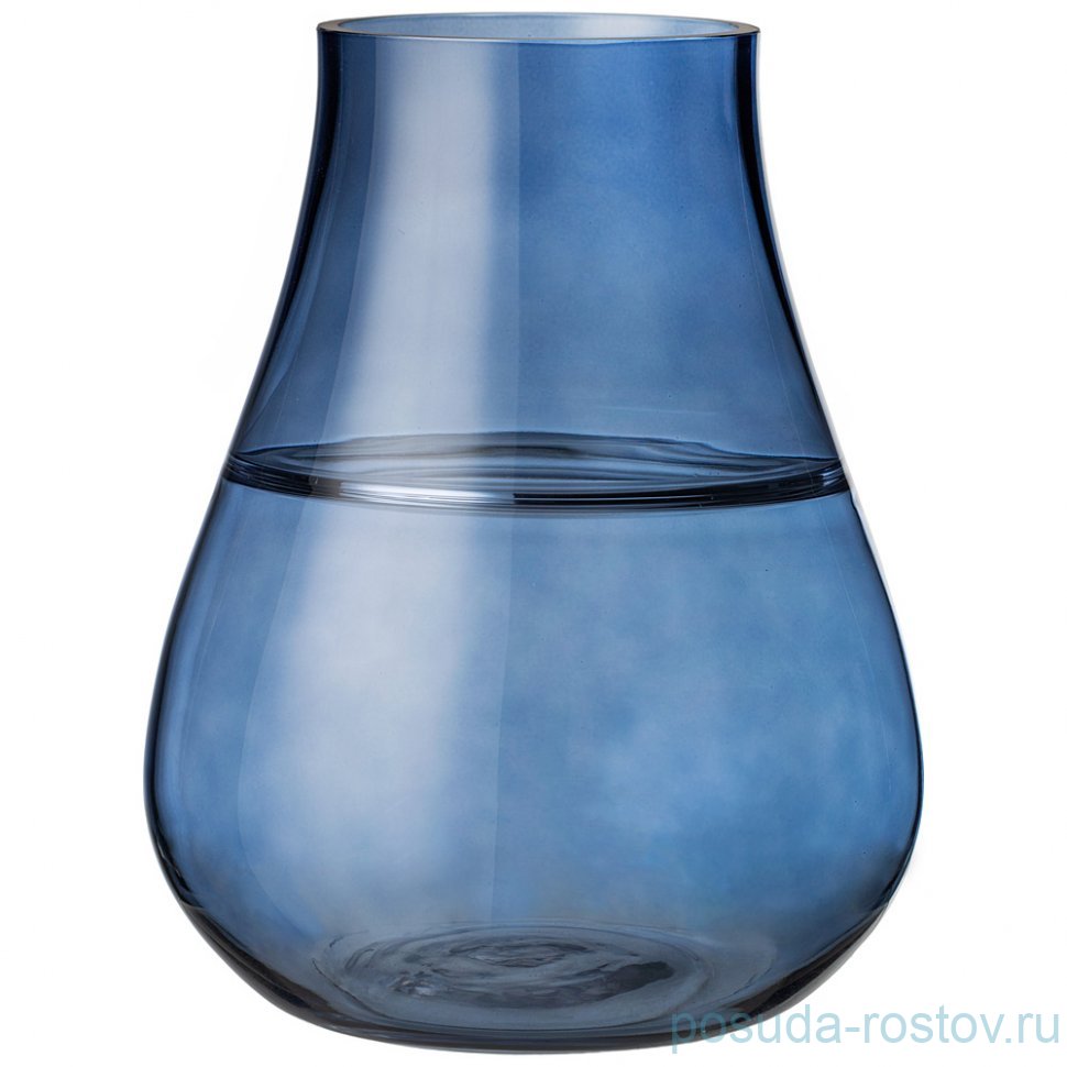 Ваза для цветов 20 х 25 см "Nova blue" / 336392