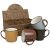 Набор кружек 255 мл 4 шт &quot;Just Coffee&quot; / 378367