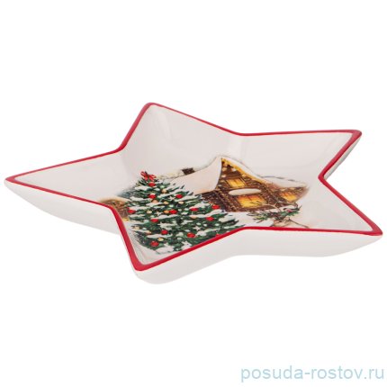 Блюдо 25 х 25 х 3,5 см Звезда &quot;Celebration&quot; / 267263