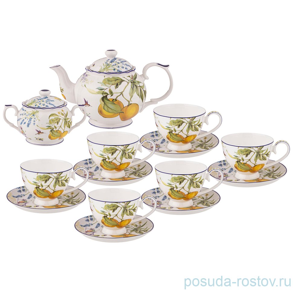 Чайный сервиз на 6 персон 14 предметов "Прованс /Лимоны" / 271675 Чайный сервиз на 6 персон 14 предметов "Прованс /Лимоны" / 271675
