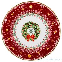 Тарелка 26 см &quot;Christmas Collection /Венок&quot; / 206124