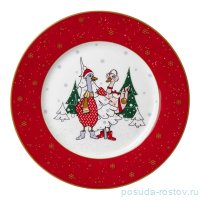 Тарелка закусочная lefard family christmas 20 см (4шт.) / 363954
