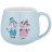 Кружка 350 мл &quot;Милая коровка /Голубая&quot; / 227184