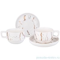 Набор чайных пар 200 мл 2 шт &quot;Fantasy /Белое&quot; / 331447