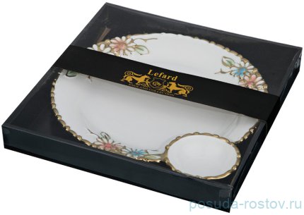 Блюдо 29 х 23 х 3 см &quot;Букетик&quot; / 194434