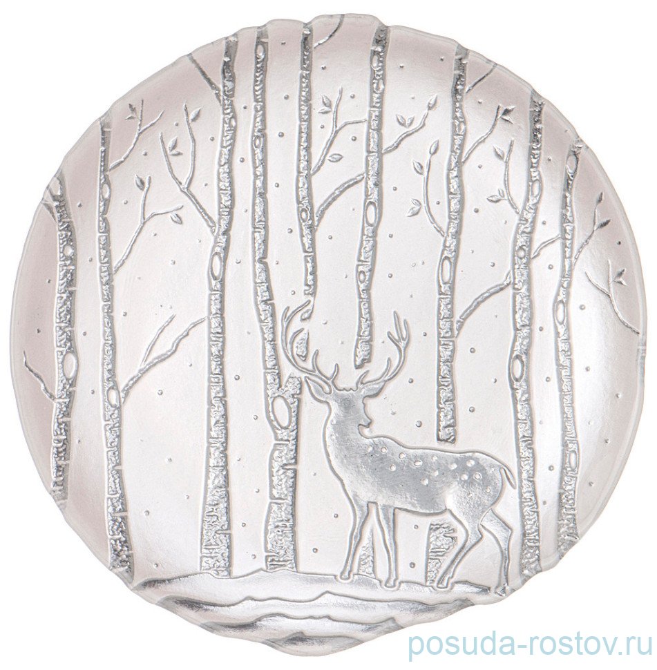 Тарелка 21 см "Winter story white" / 332159