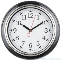 Часы настенные 26 см кварцевые черные &quot;LOVELY HOME&quot; / 188000