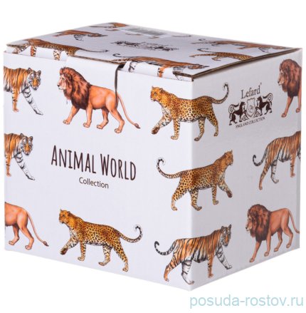 Кружка 400 мл &quot;Animal world /Тигр&quot; / 264010