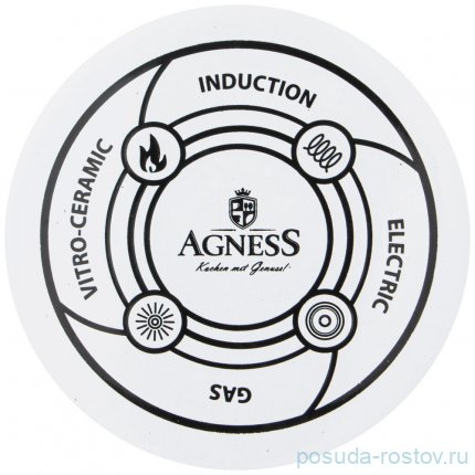 Чайник 1 л эмалированный &quot;agness /фландрия /фрукты&quot; / 225334