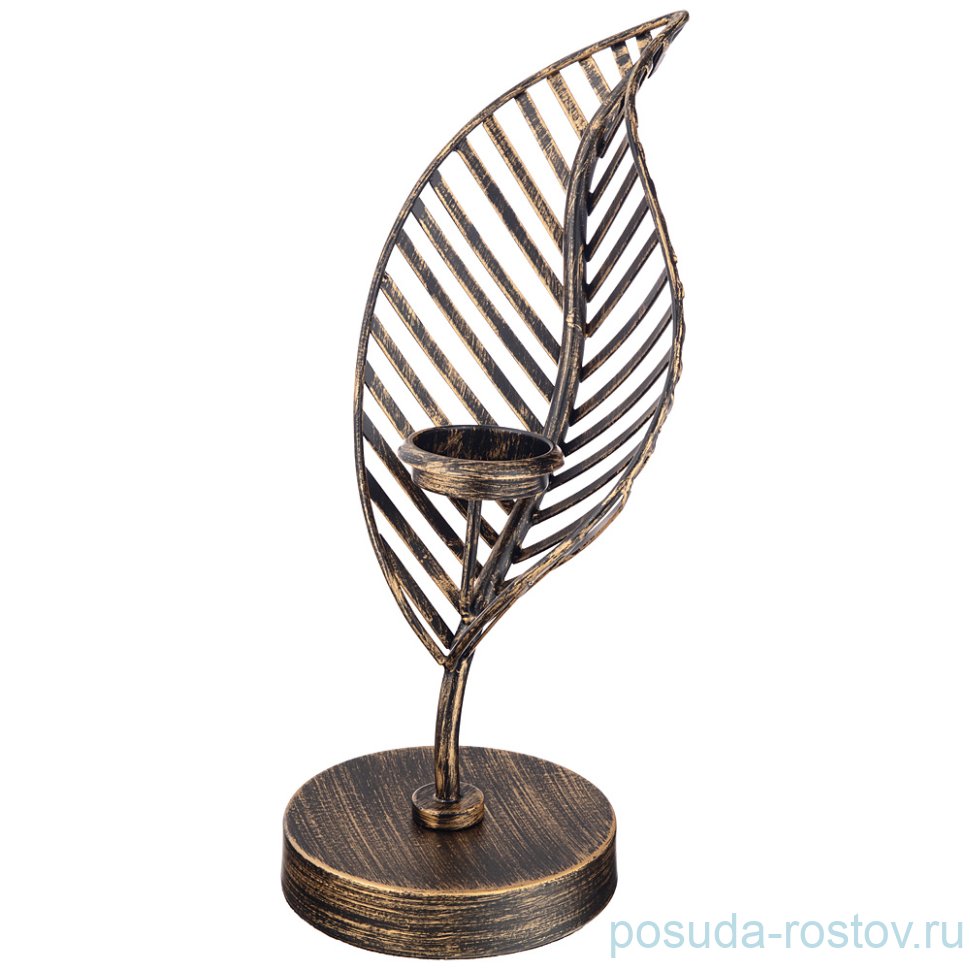 Подсвечник 15 х 15 х 36 см "Флора" / 269647 Подсвечник 15 х 15 х 36 см "Флора" / 269647