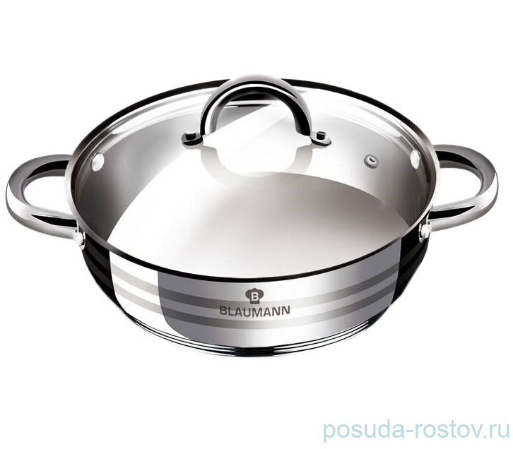 Кастрюля 24 см с крышкой 3,75 л "Gourmet Line" / 135706