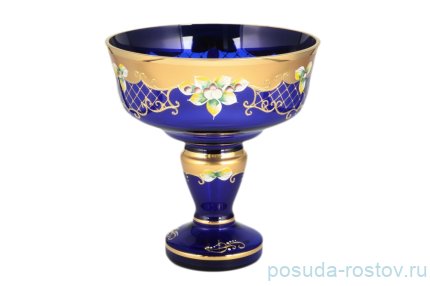 Конфетница 20 см н/н &quot;Лепка синяя&quot; И-В 4 / 099959