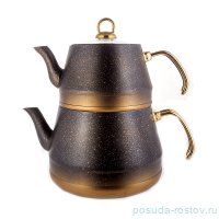 Набор чайников 2 предмета (заварочный 1,8 л, чайник 3,75 л) &quot;Tea Pot Sets /Gold&quot; / 149046