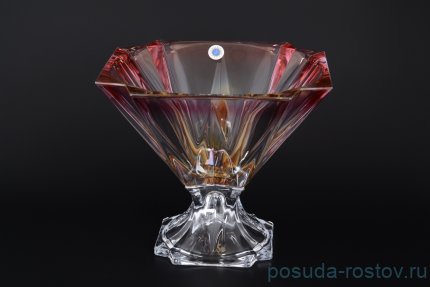 Ваза для фруктов 30 см н/н &quot;Метрополитэн /Янтарно-красная&quot; R-G / 114740