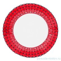 Набор тарелок 27 см 2 шт красные &quot;Bossa Nova&quot; / 349415