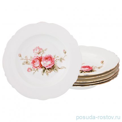 Набор тарелок 23 см 6 шт глубокие &quot;хендель&quot; / 192599