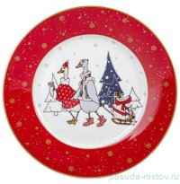Тарелка 20 см 1 шт &quot;Family christmas&quot; / 360832