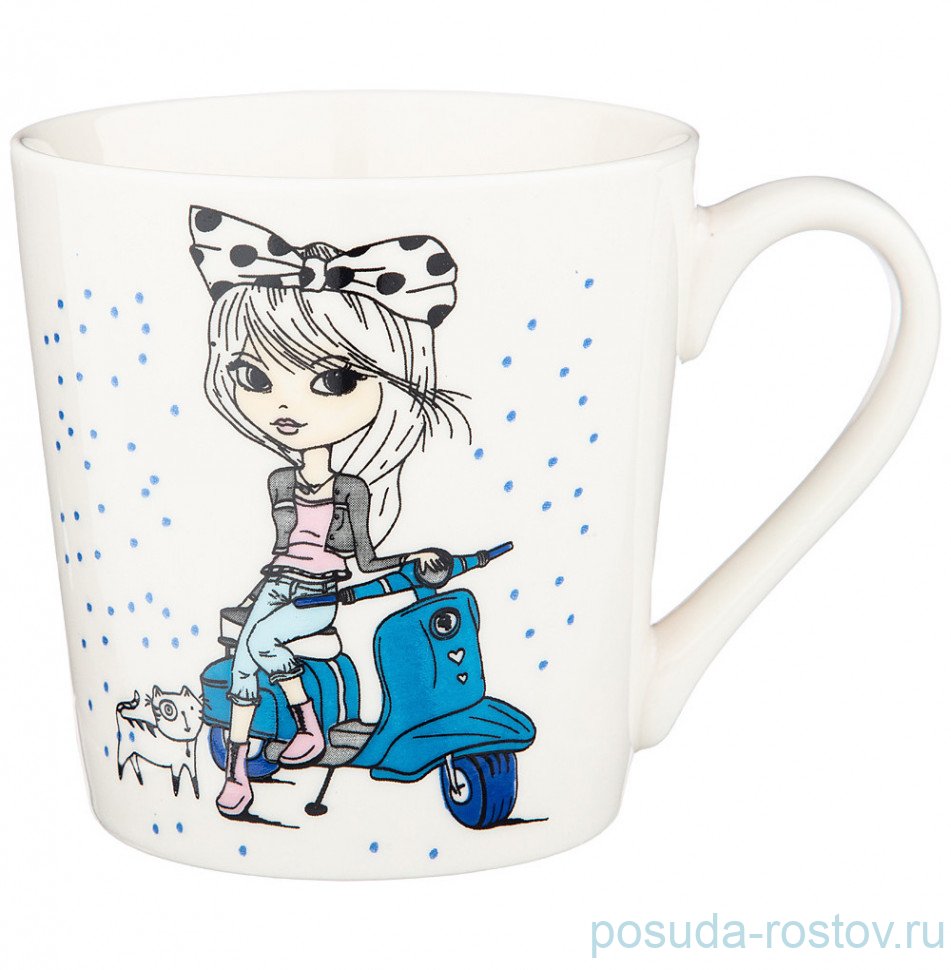 Кружка 350 мл "fashion princess" / 234859