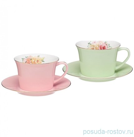 Набор чайных пар 260 мл 2 шт &quot;Времена года&quot; / 234881