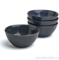 Набор салатников 15,5 см 4 шт синий &quot;Concept&quot;  / 380065