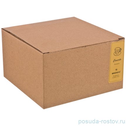 Чайная пара 240 мл 1 шт &quot;Concerto /Винно-красный&quot; / 172223