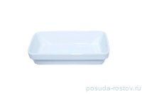 Лоток для запекания 17 х 11 см прямоугольный &quot;Рита /Без декора&quot; / 156363