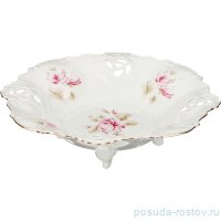 Фруктовница 24 см Барбарина &quot;Офелия /Розовая роза&quot;  / 171295