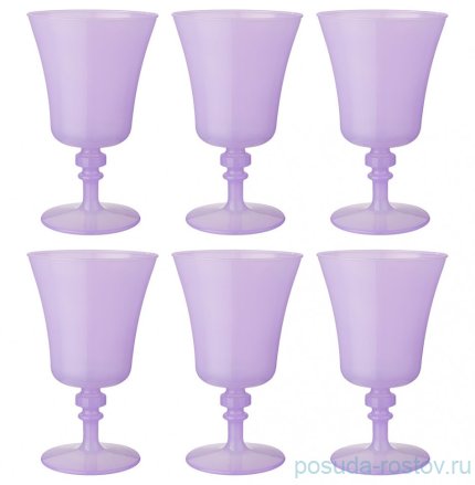 Бокалы для белого вина 300 мл 6 шт &quot;Iconic purple&quot; / 328646