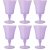 Бокалы для белого вина 300 мл 6 шт &quot;Iconic purple&quot; / 328646