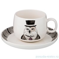 Чайная пара 450 мл 1 шт &quot;Fashion Animals /Филин&quot; / 264368