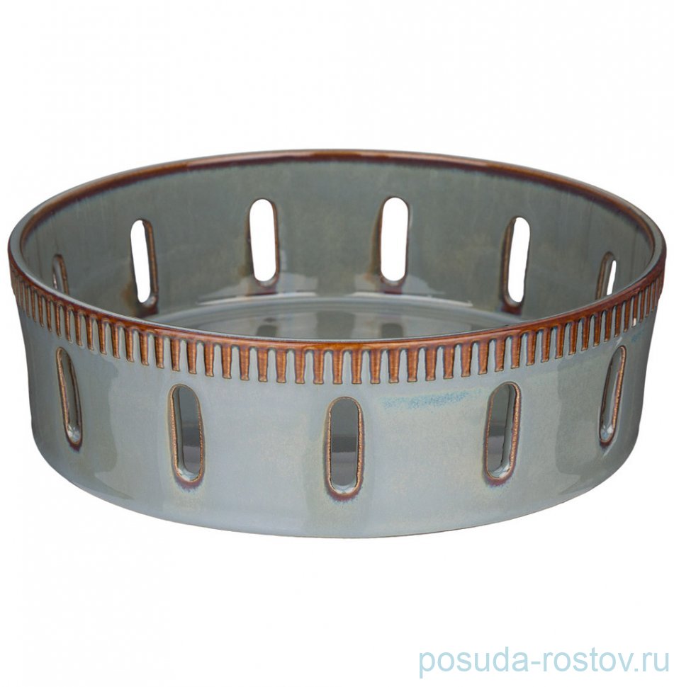 Конфетница 20 х 6,5 см синяя "soul kitchen" / 301518 Конфетница 20 х 6,5 см синяя "soul kitchen" / 301518