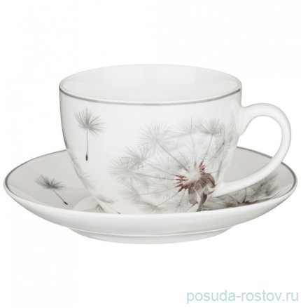 Набор чайных пар 300 мл 6 шт &quot;Dandelion&quot; / 301136