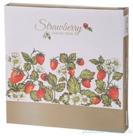 Набор тарелок 25,5 см 2 шт &quot;Strawberry&quot; / 303163