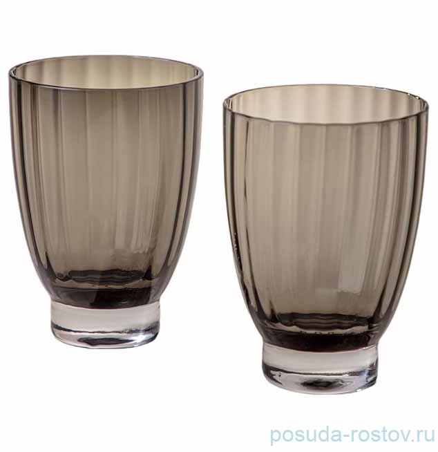 Стаканы для воды/сока 385 мл 2 шт "mirage grey" / 343533