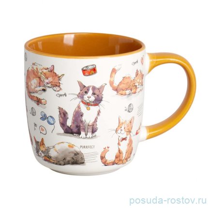 Кружка lefard 400мл cats 9.0*5.6*9.3cm / 364260